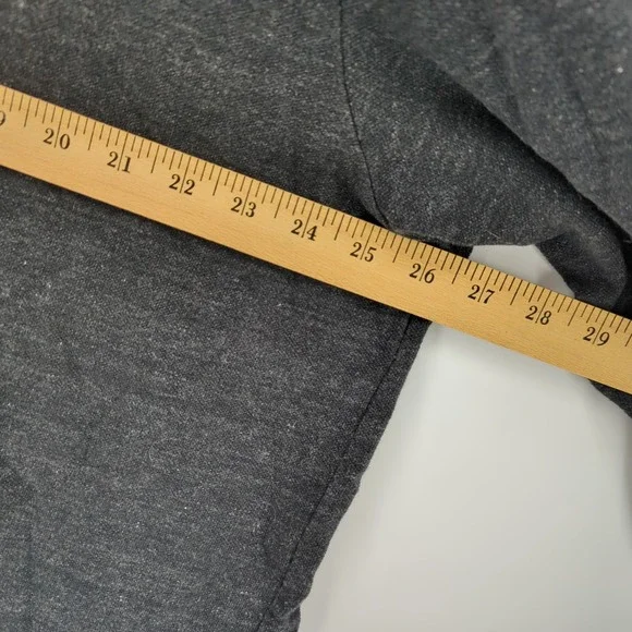 Polo Ralph Lauren Long Sleeve Shirt Men's 2XB Heathered Grey Pony Logo Preppy - Picture 7 of 9